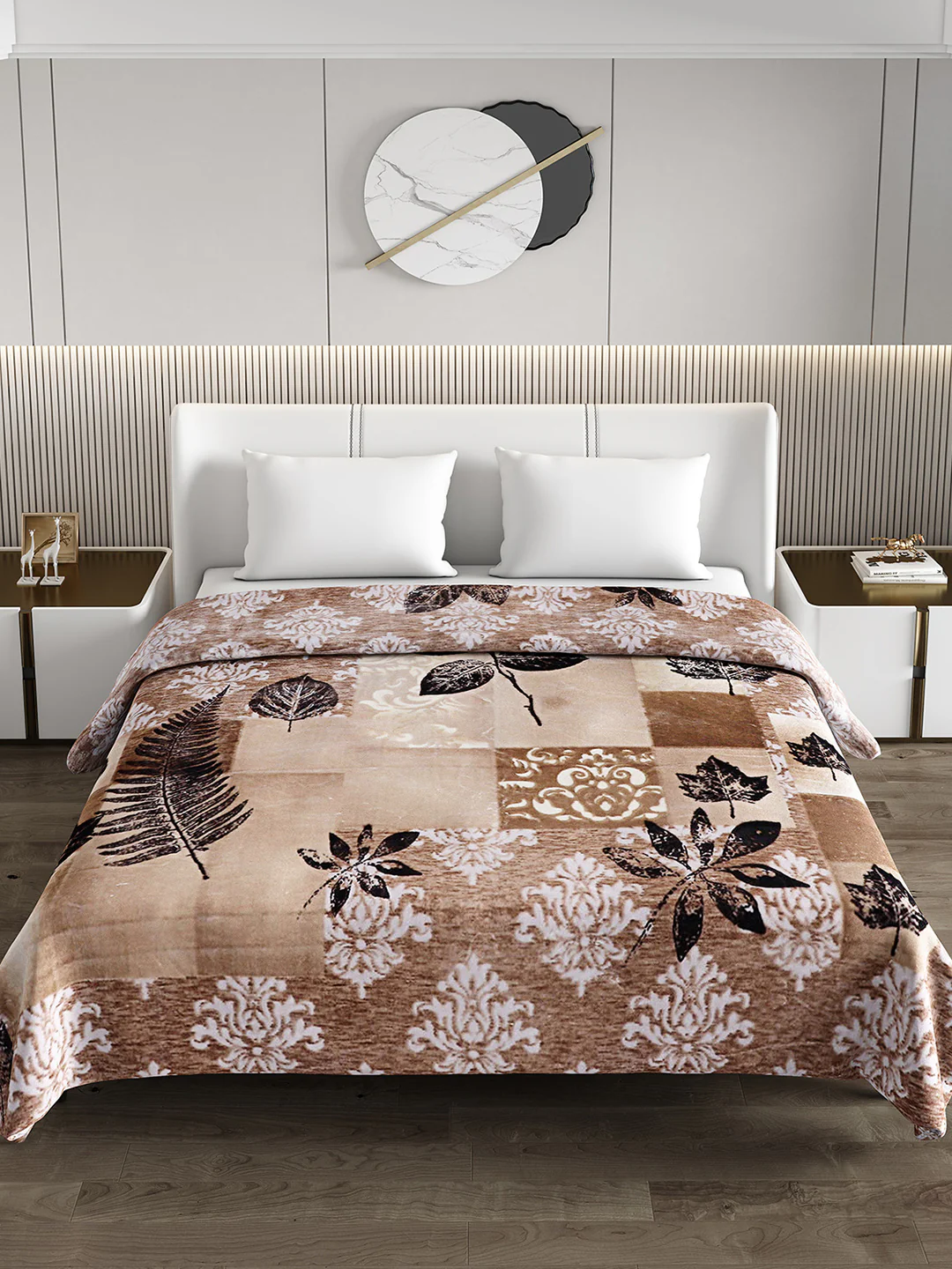 Printed Double Bed 1174 GSM Blanket Firdous 2 Ply (Weight 6.2 kg) - Image 3