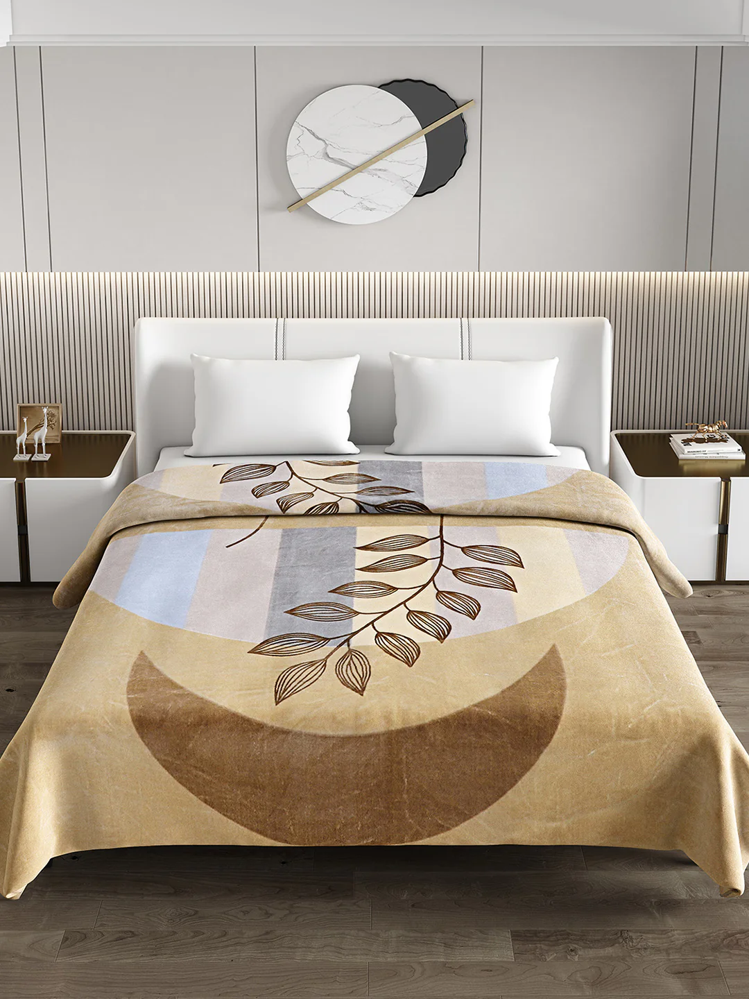 Printed Double Bed 1174 GSM Blanket Firdous 2 Ply (Weight 6.2 kg) - Image 3