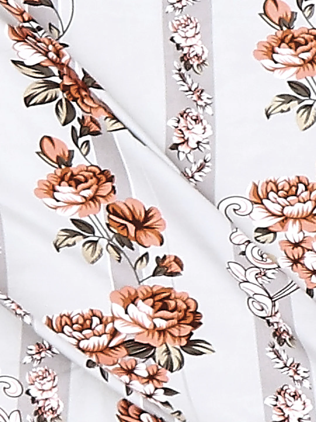 Printed Double Bed 130 GSM 4 Pc Bedding Set (1 Bedsheet, 1 AC Comforter & 2 Pillow Cover) - Image 12