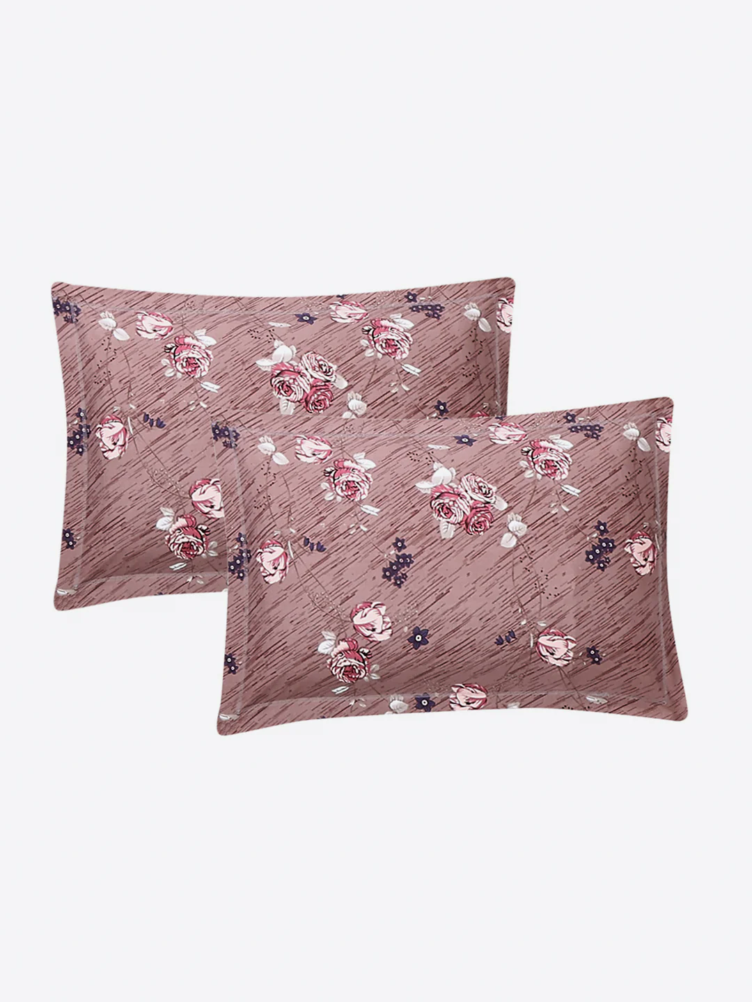 Printed Double Bed 130 GSM 4 Pc Bedding Set (1 Bedsheet, 1 AC Comforter & 2 Pillow Cover) - Image 11