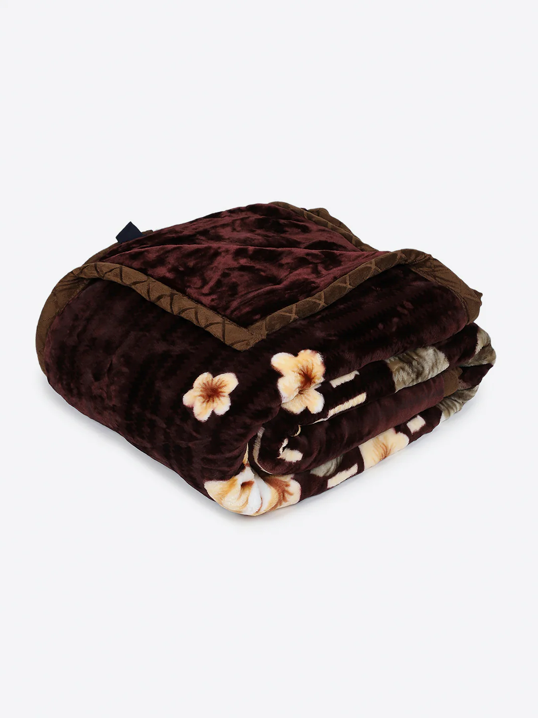 Printed Double Bed 2 Ply, 852 GSM Blanket for Heavy Winter - (Marshal) - Image 5