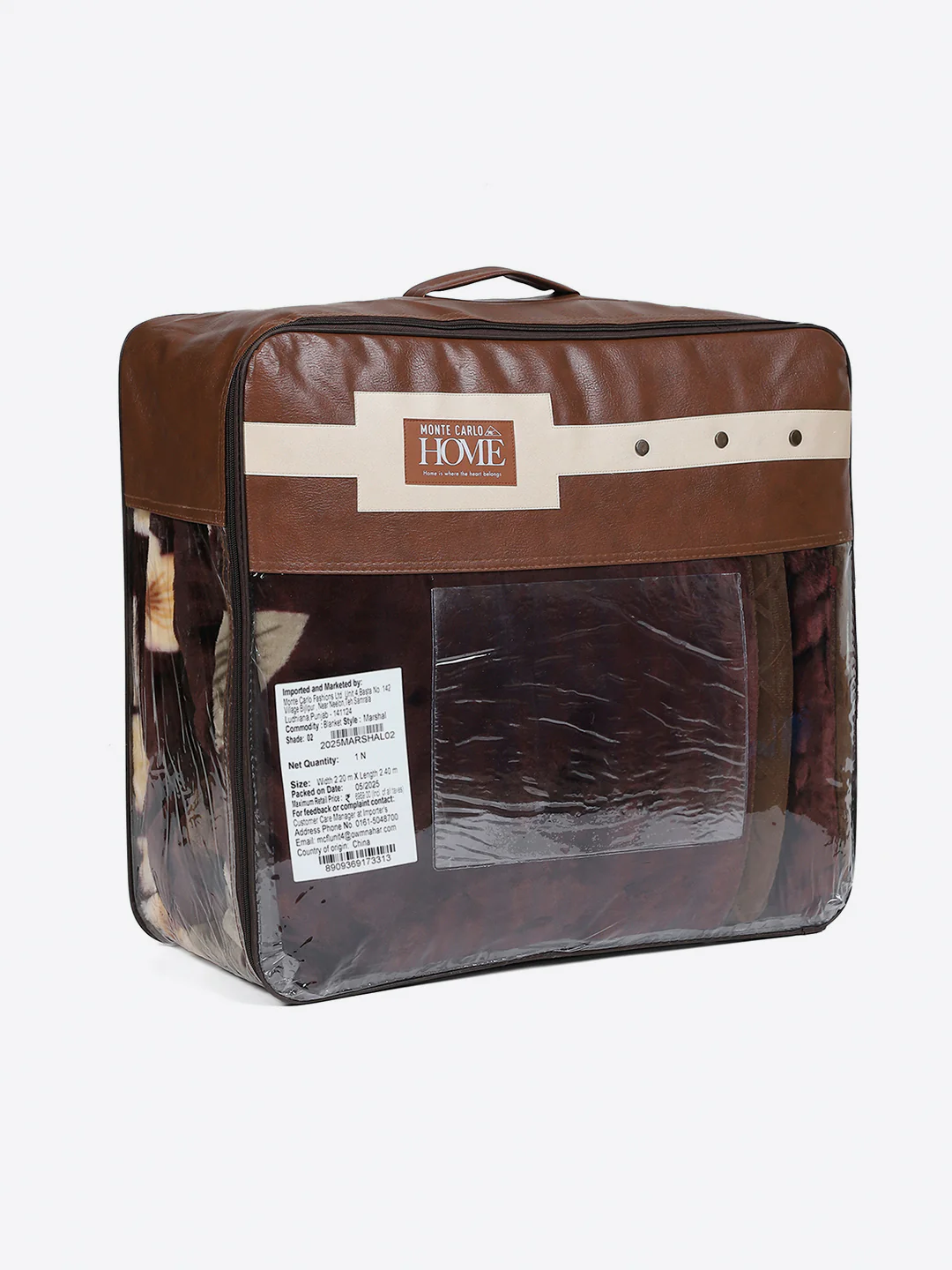 Printed Double Bed 2 Ply, 852 GSM Blanket for Heavy Winter - (Marshal) - Image 8