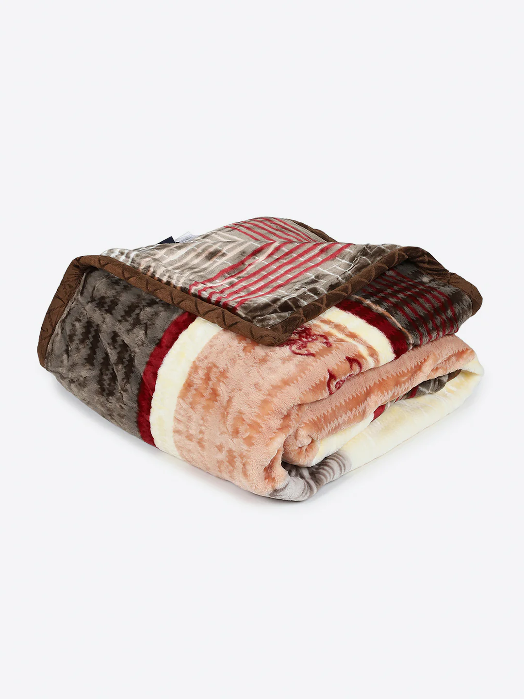 Printed Double Bed 2 Ply, 852 GSM Blanket for Heavy Winter - (Marshal) - Image 5