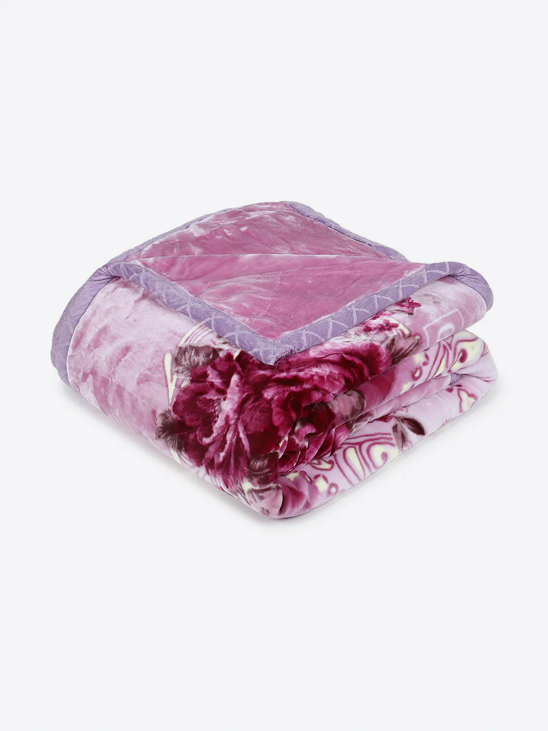 Printed Double Bed 2 Ply, 1136 GSM Blanket for Heavy Winter - (Monarch) - Image 5