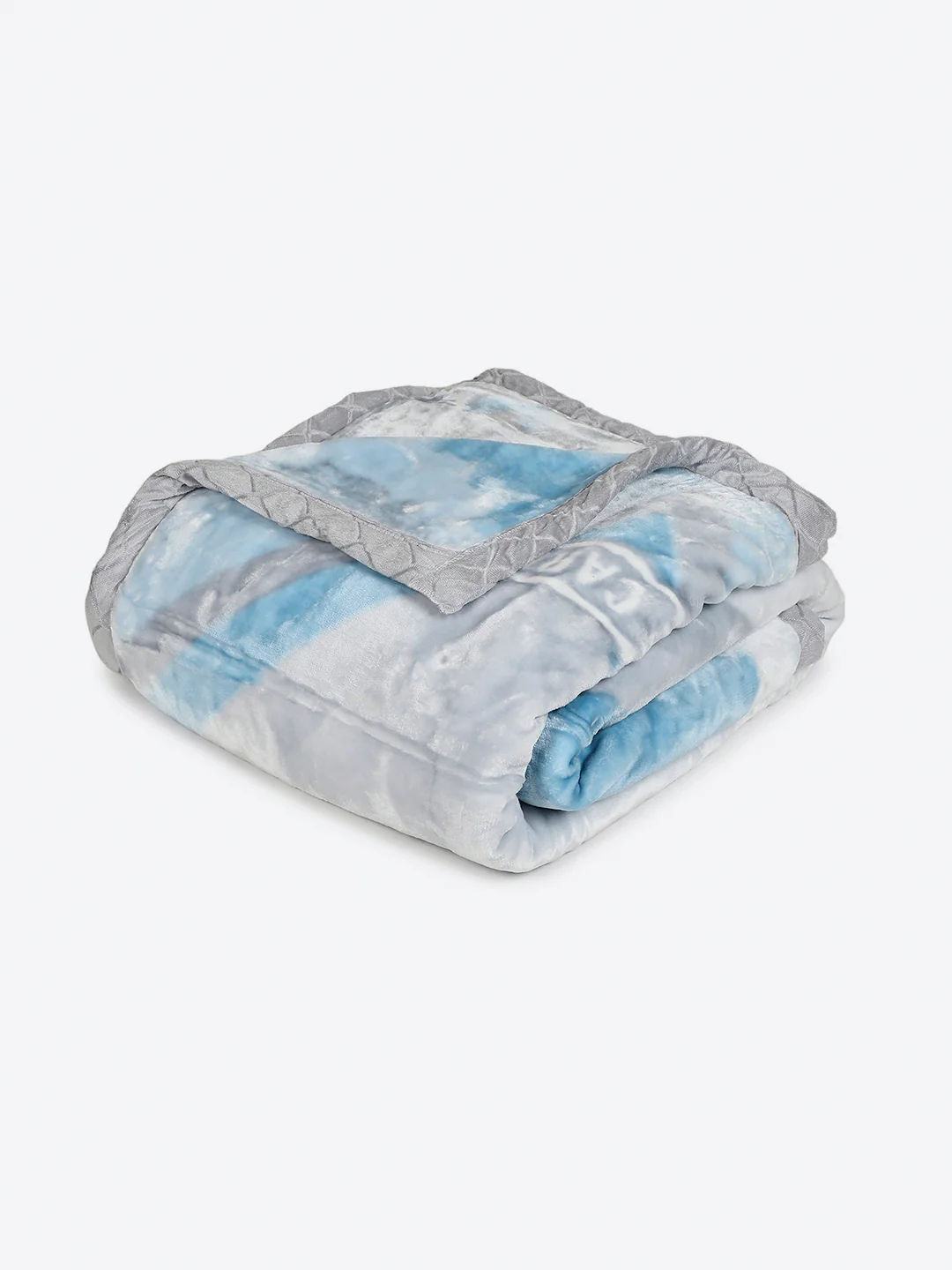 Printed Double Bed 2 Ply, 871 GSM Blanket for Heavy Winter - (Moon Valley Plus) - Image 5