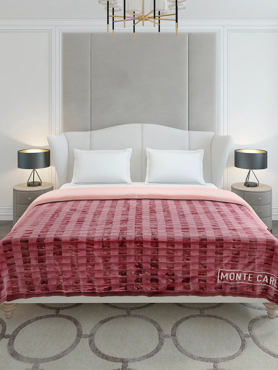 Printed Double Bed 2 Ply, 720 GSM Blanket for Heavy Winter - (Vibe Tribe) - Image 2