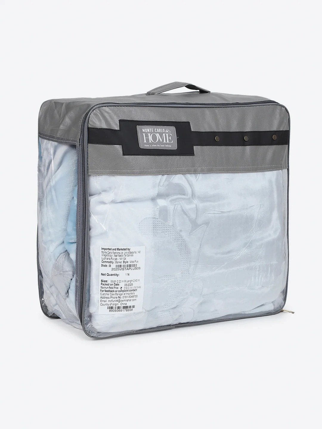 Printed Double Bed 2 Ply, 909 GSM Embossed Blanket for Heavy Winter - (Vista Plus) - Image 8