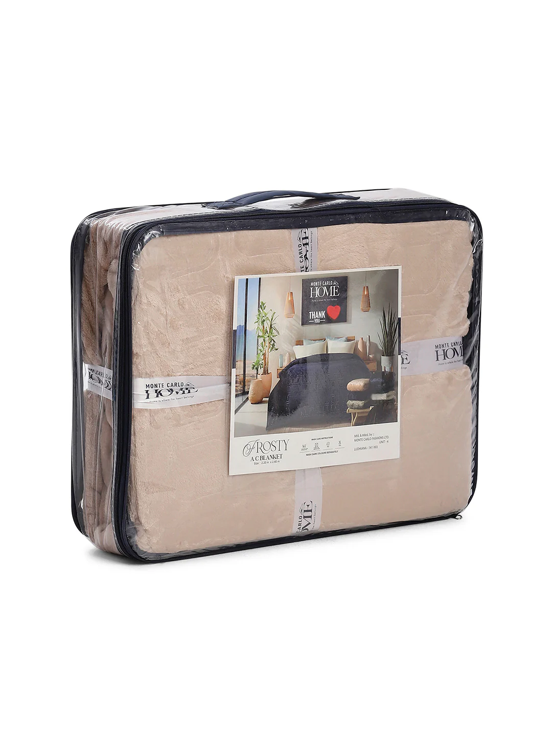 Printed Double Bed 210 GSM Blanket for AC Room - (Frosty) - Image 8