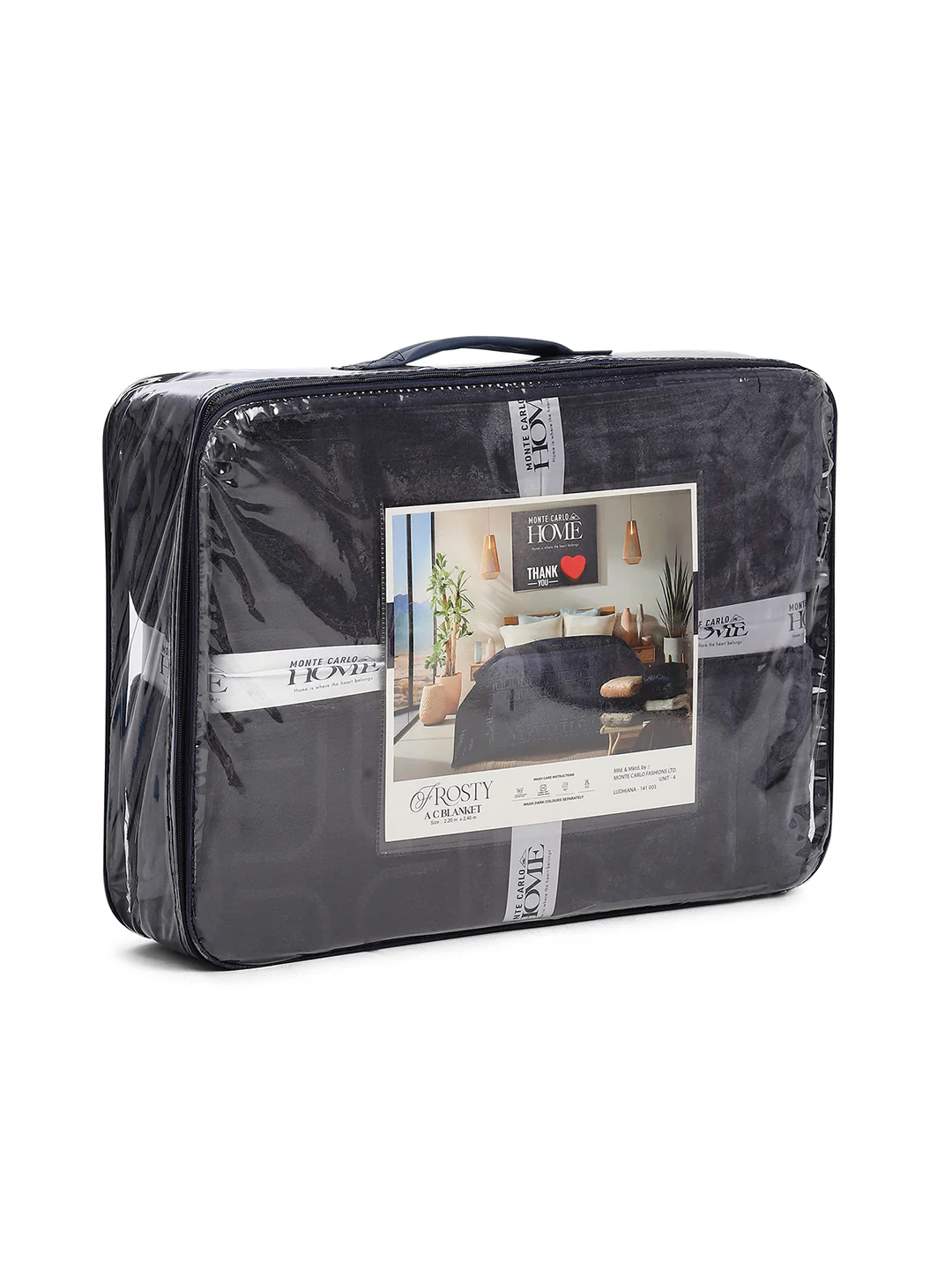 Printed Double Bed 210 GSM Blanket for AC Room - (Frosty) - Image 8
