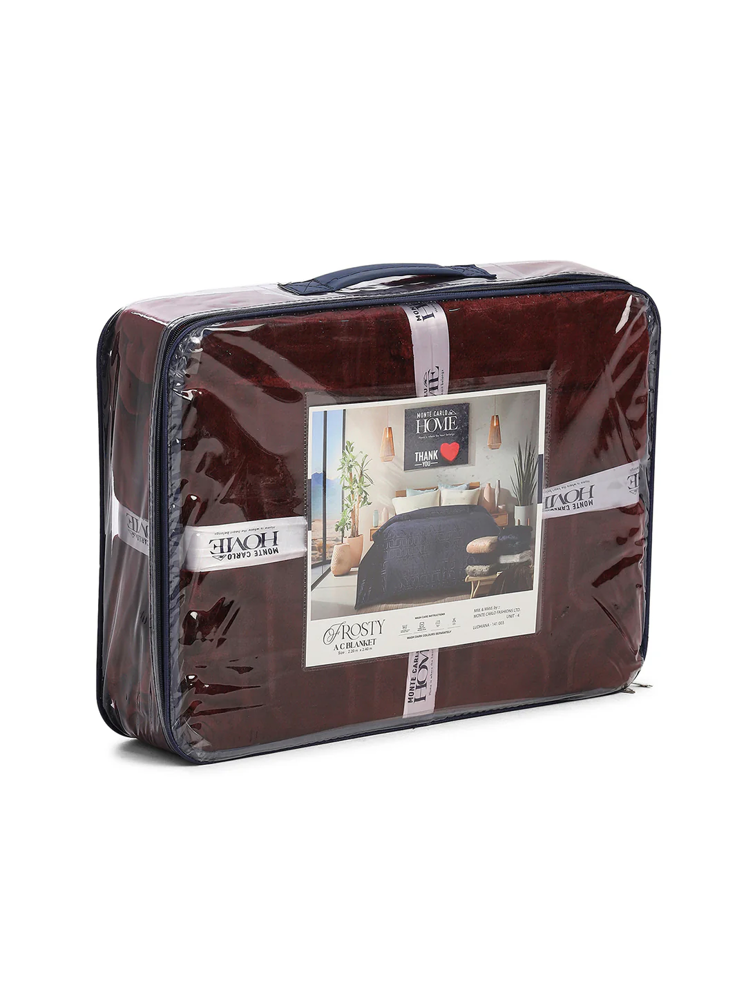 Printed Double Bed 210 GSM Blanket for AC Room - (Frosty) - Image 8