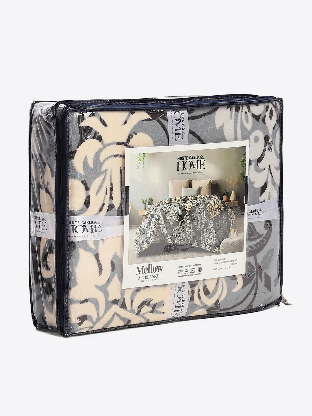 Printed Double Bed 210 GSM Blanket for AC Room - (Mellow) - Image 8