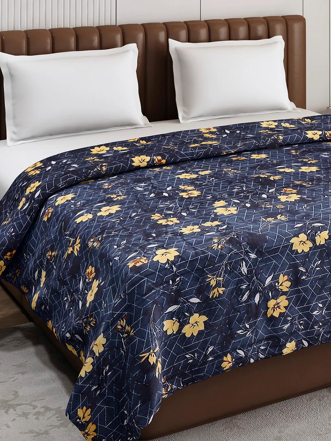 Printed Double Bed 210 GSM Blanket for AC Room - (Mellow) - Image 4