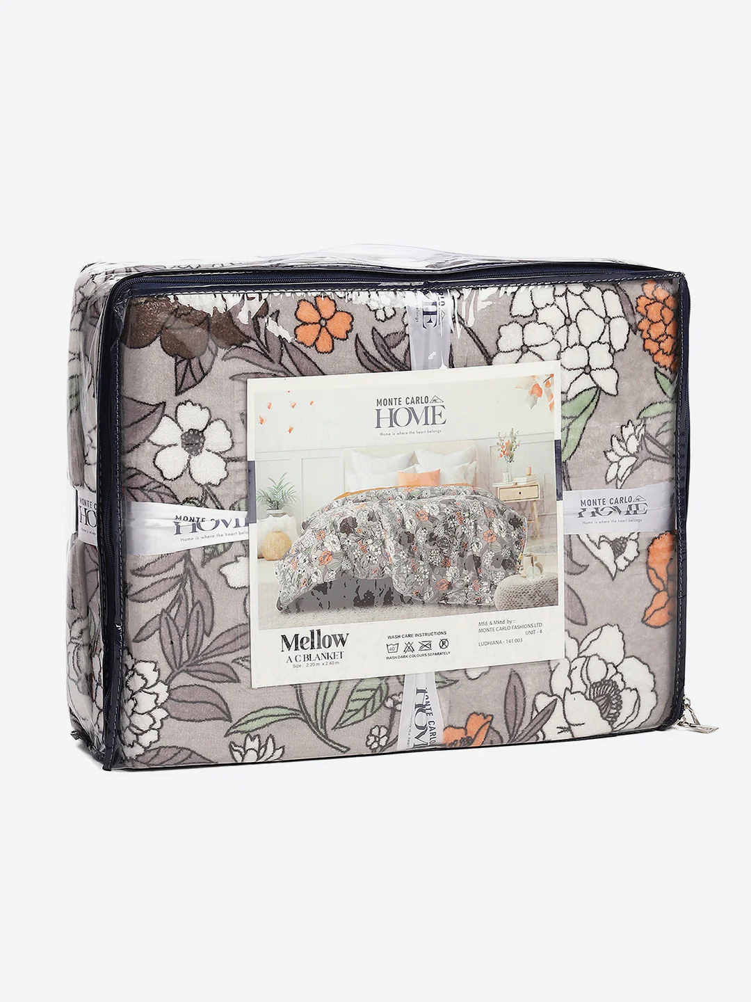 Printed Double Bed 210 GSM Blanket for AC Room - (Mellow) - Image 8