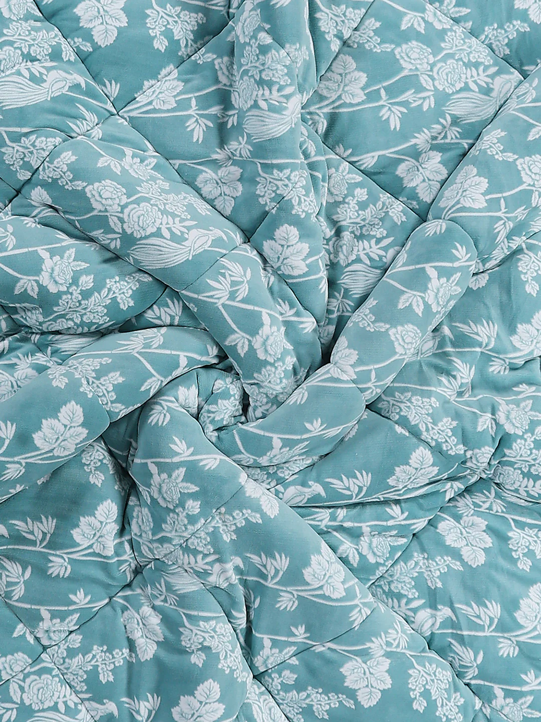 Printed Double Bed 210 GSM Comforter for Mild Winter (Nixie), Weight 729 gm - Image 6