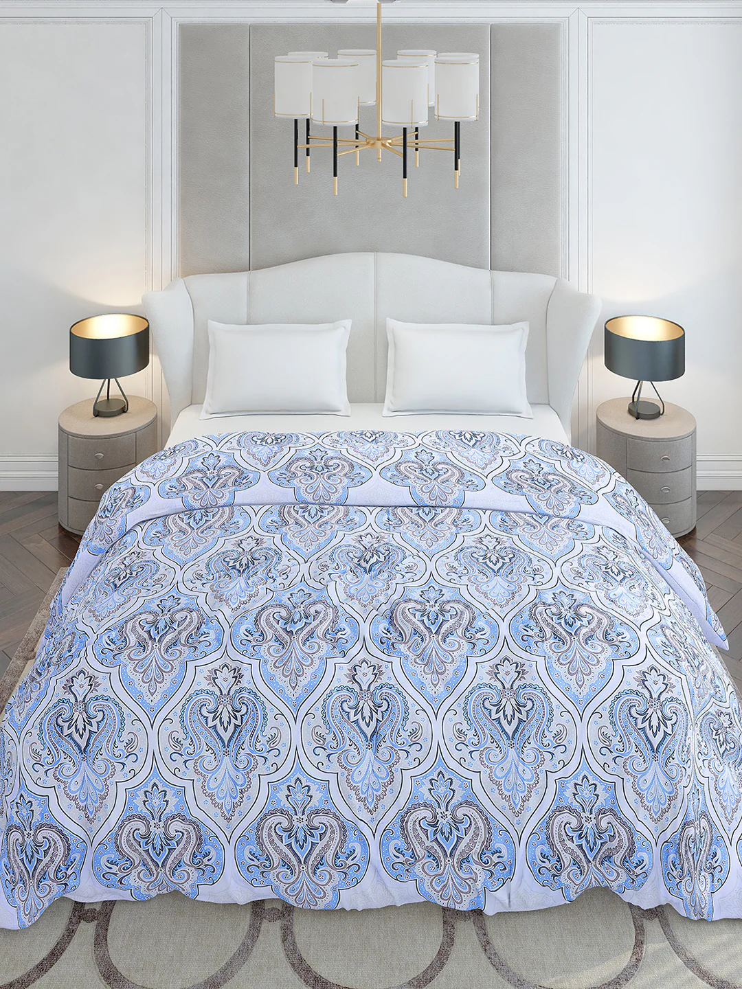Printed Double Bed 210 GSM Duvet Cover - (Ecoease) - Image 2