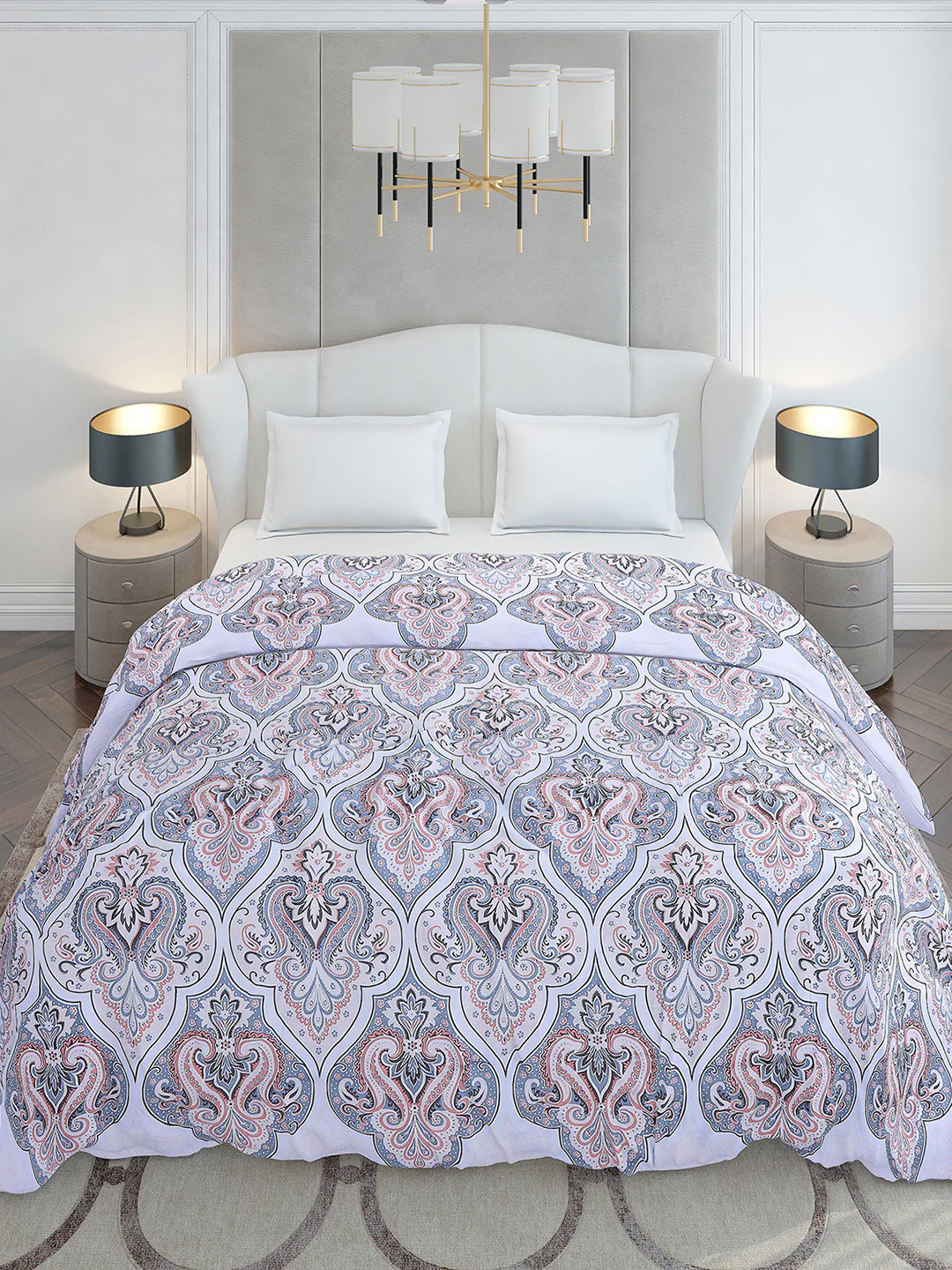 Printed Double Bed 210 GSM Duvet Cover - (Ecoease) - Image 2