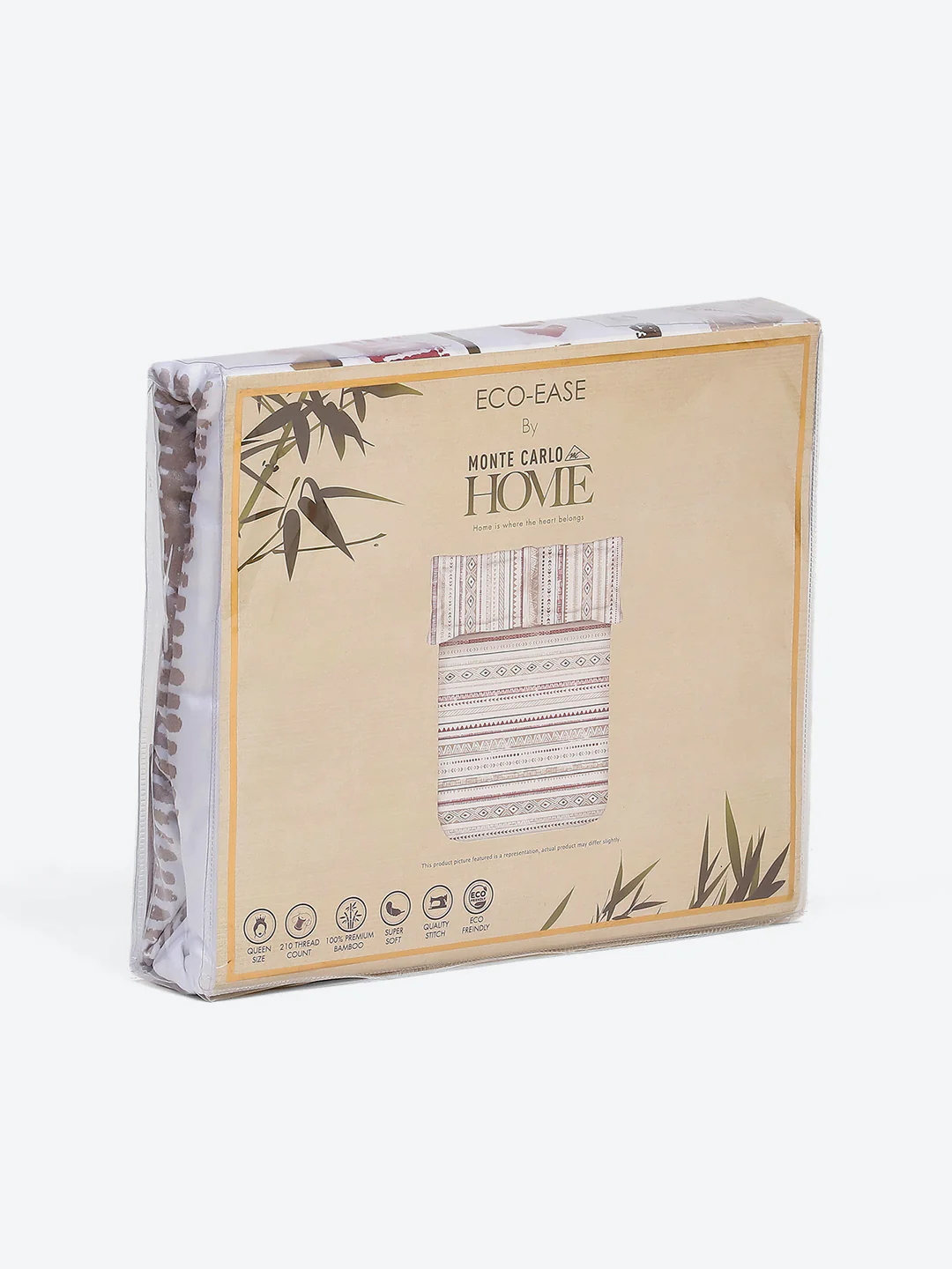 Printed Double Bed 210 GSM Duvet Cover - (Ecoease) - Image 7