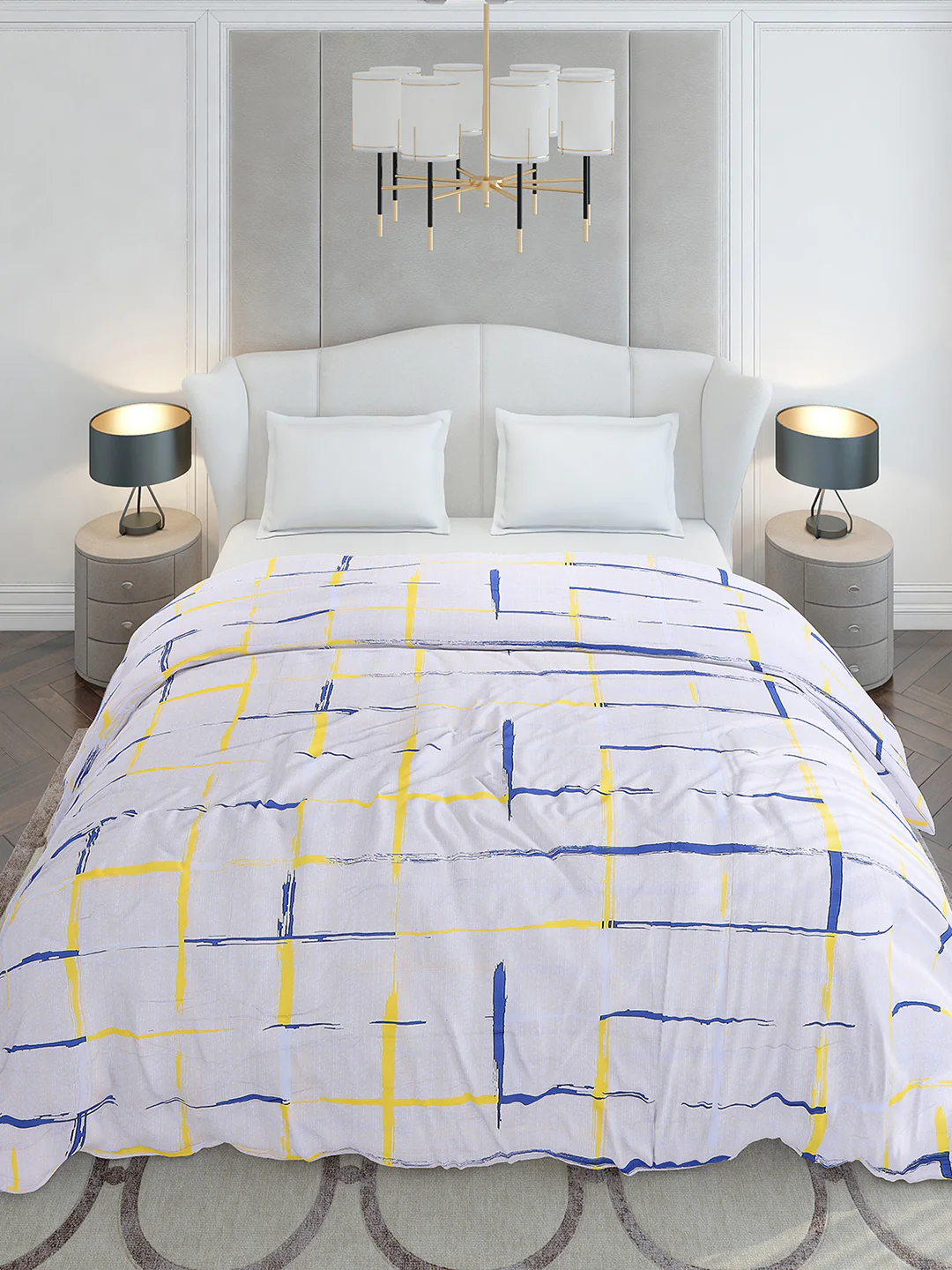 Printed Double Bed 210 GSM Duvet Cover - (Ecoease) - Image 2