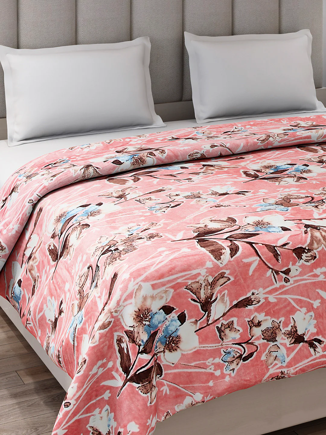 Printed Double Bed 233 GSM Blanket for AC Room - (Plushy) - Image 4