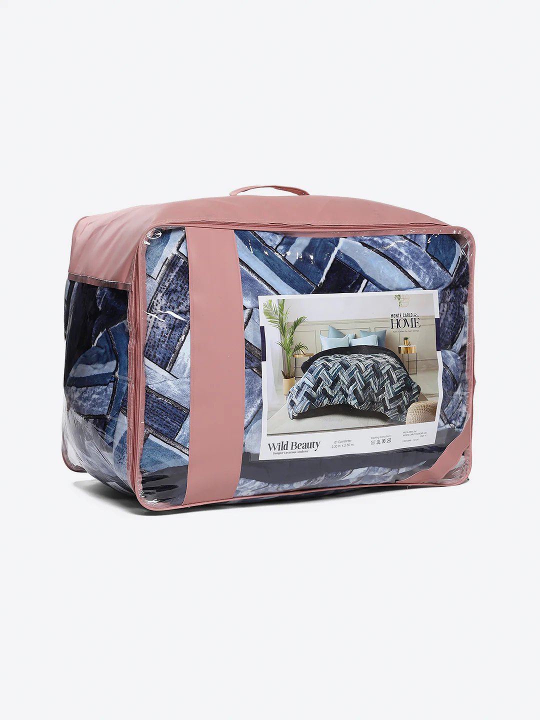 Printed Double Bed 233 GSM Comforter for Mild Winter (Beauty), Weight 855 gm - Image 8
