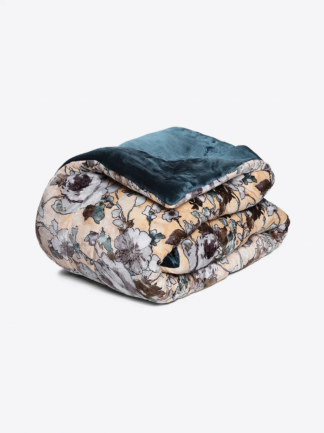 Printed Double Bed 233 GSM Comforter for Mild Winter (Beauty), Weight 855 gm - Image 7
