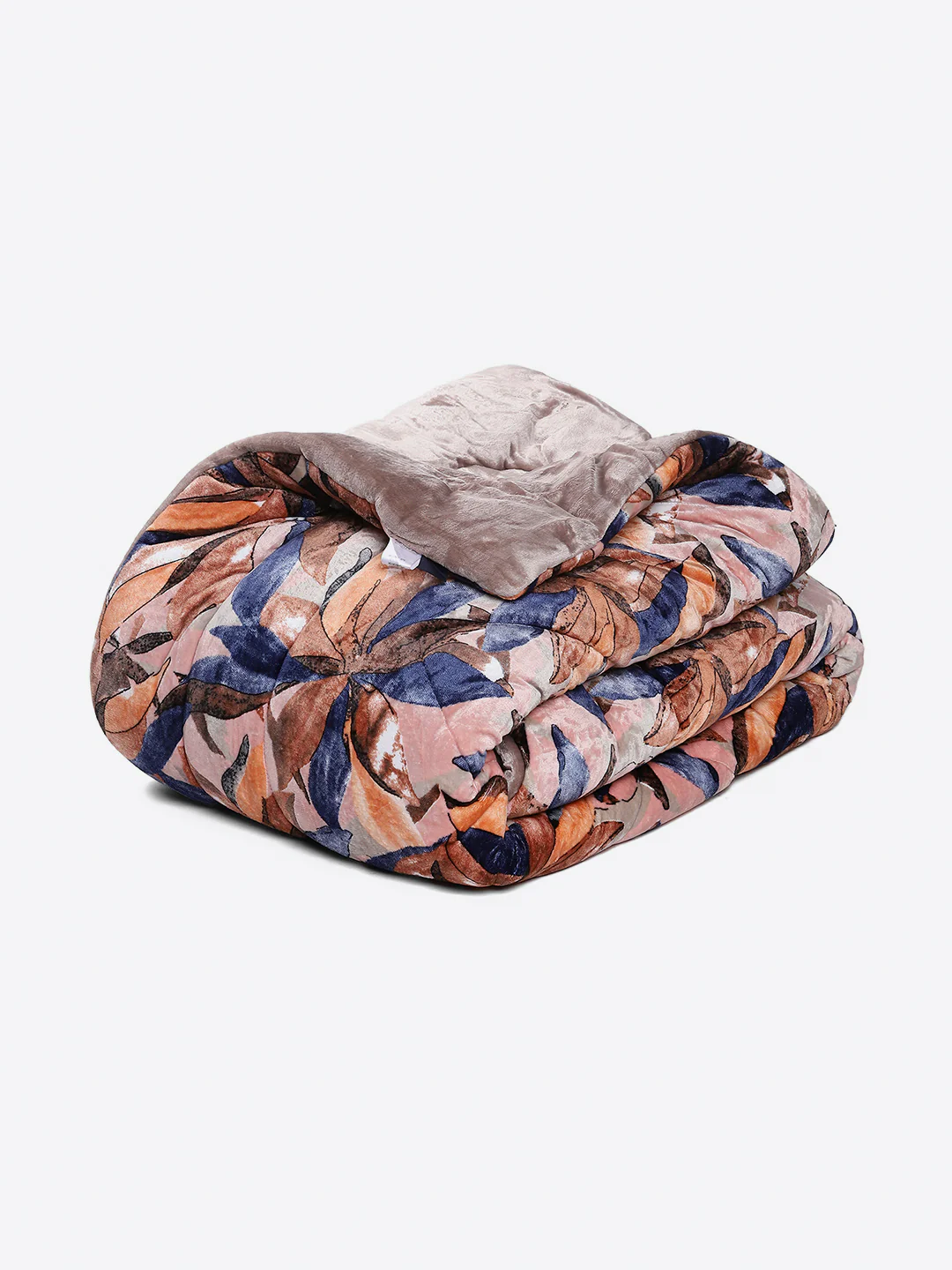 Printed Double Bed 233 GSM Comforter for Mild Winter (Beauty), Weight 855 gm - Image 7