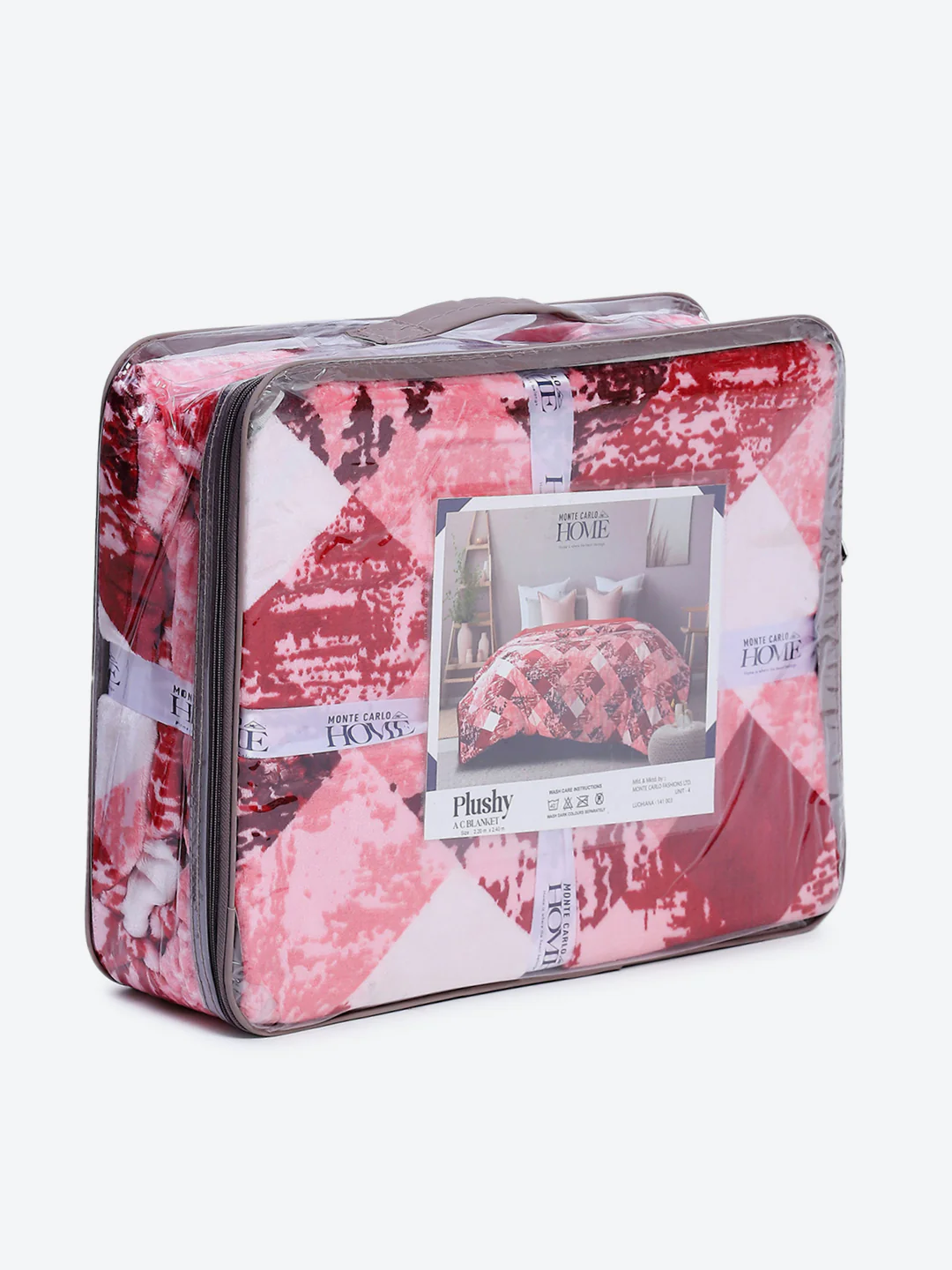 Printed Double Bed 240 GSM Blanket for AC Room - (Plushy) - Image 8