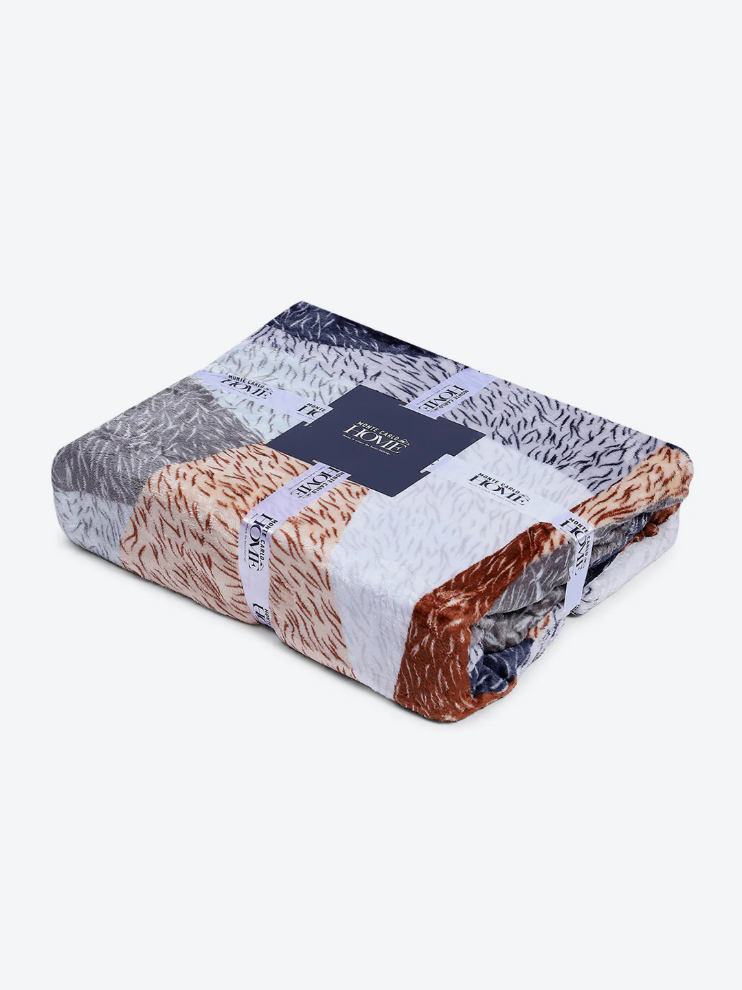 Printed Double Bed 240 GSM Blanket for AC Room - (Plushy) - Image 7