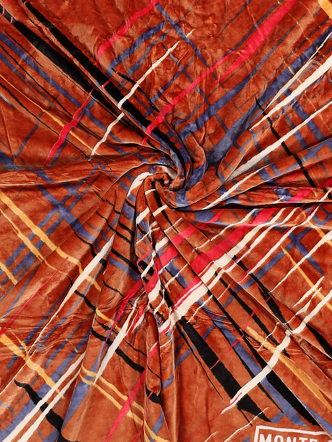 Printed Double Bed 3 Ply, 720 GSM Blanket for Heavy Winter - (Gala Glow) - Image 7