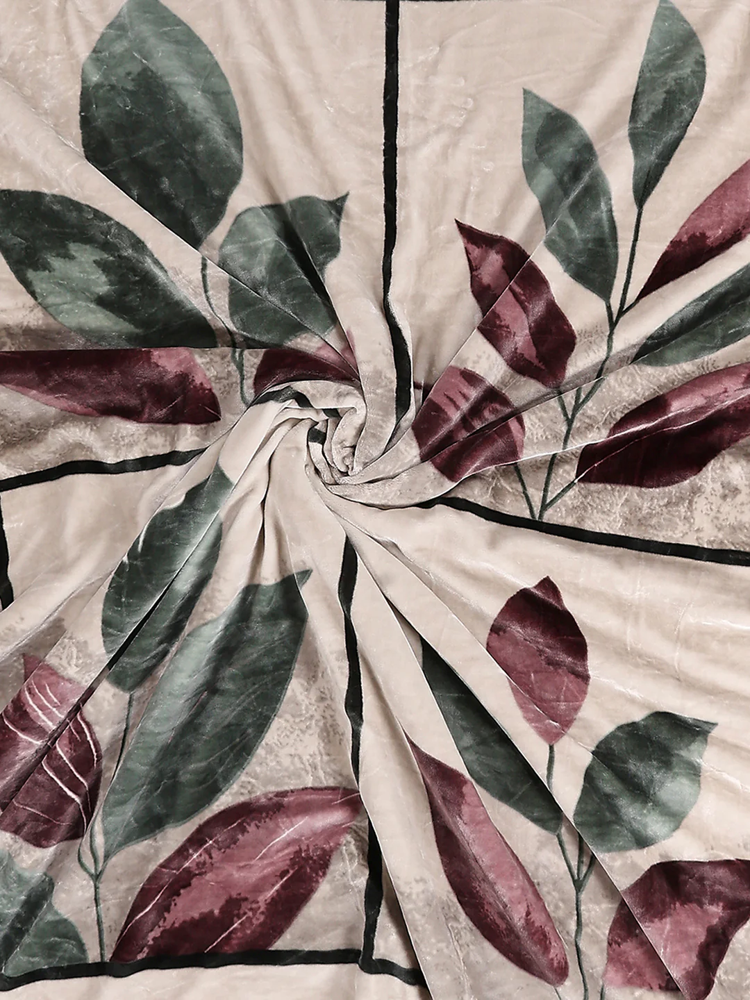 Printed Double Bed 3, 890 GSM Ply Blanket for Heavy Winter - (Gulnar) - Image 7