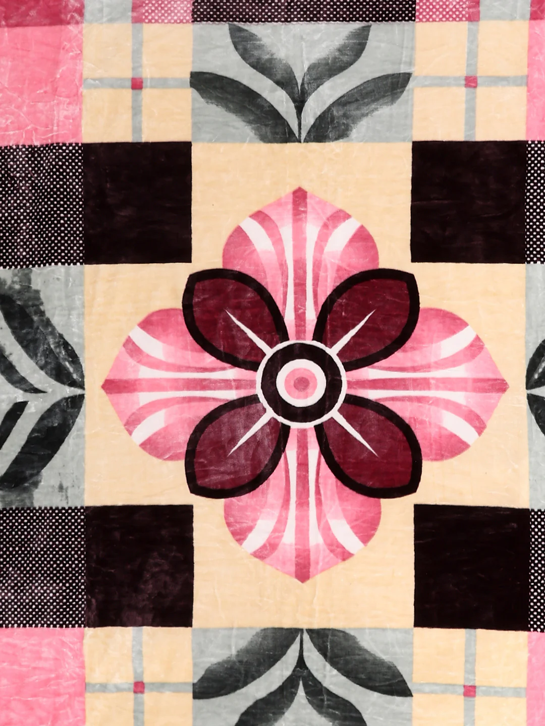 Printed Double Bed 3, 890 GSM Ply Blanket for Heavy Winter - (Gulnar) - Image 6