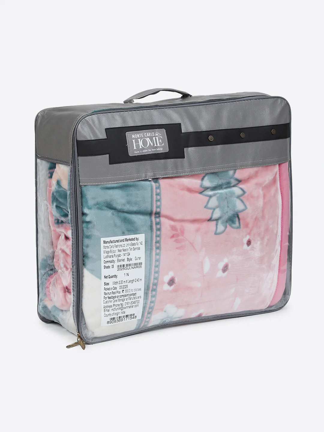 Printed Double Bed 3, 890 GSM Ply Blanket for Heavy Winter - (Gulnar) - Image 8