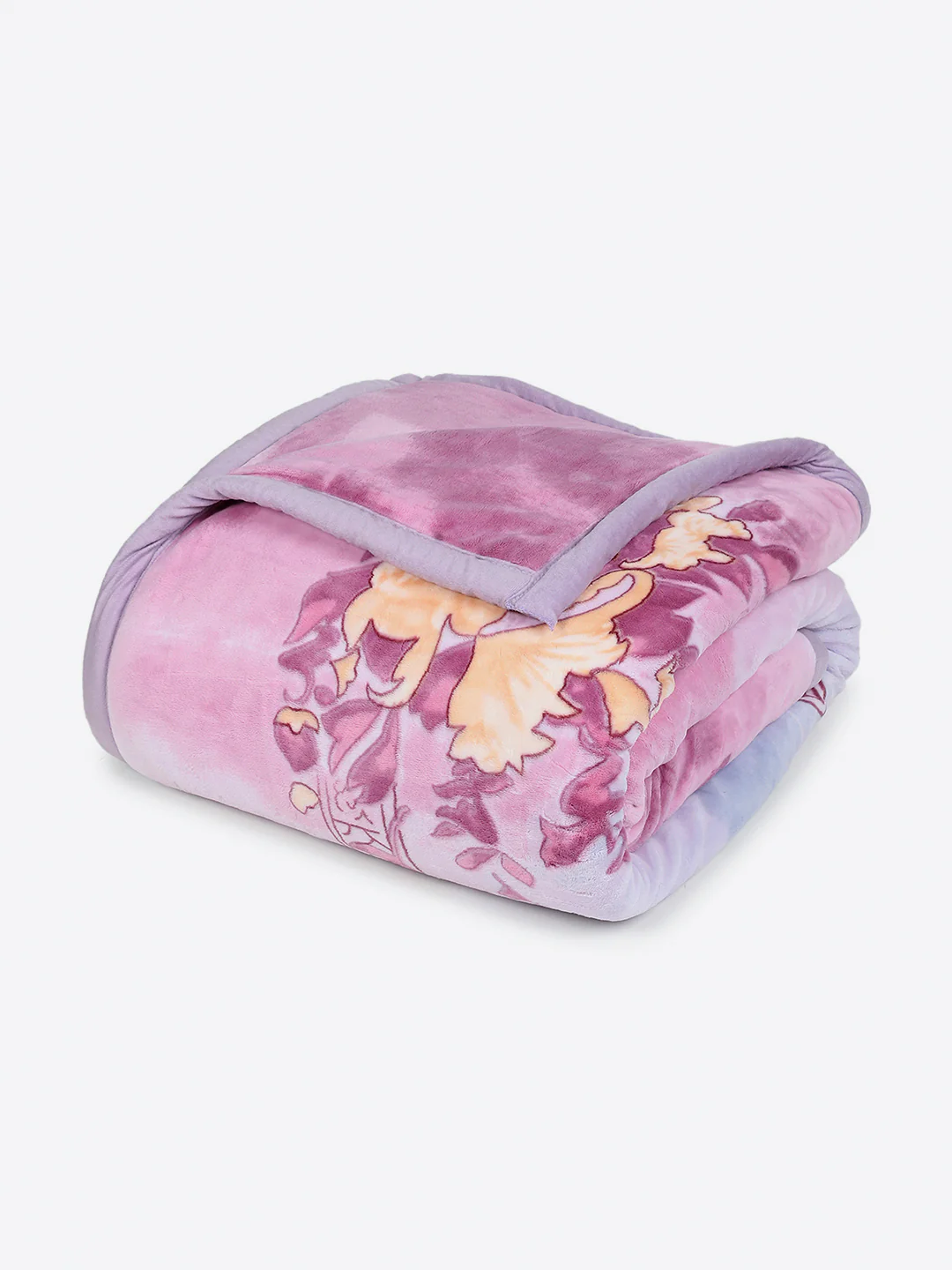 Printed Double Bed 3, 890 GSM Ply Blanket for Heavy Winter - (Rosewood) - Image 5
