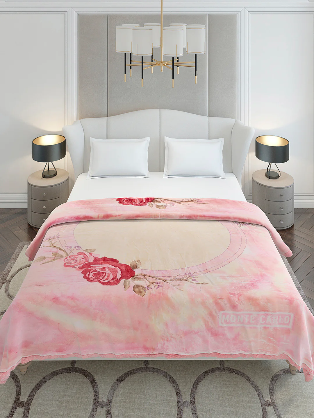 Printed Double Bed 3 Ply, 909 GSM Blanket for Heavy Winter - (Wild Side) - Image 3
