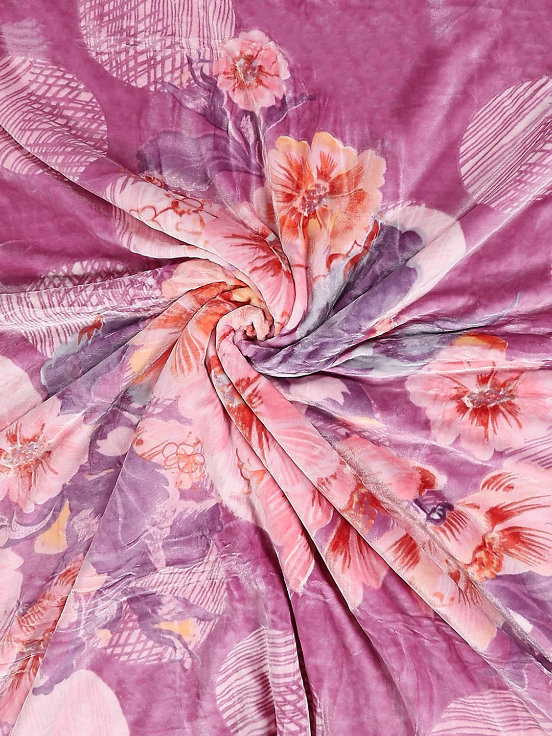 Printed Double Bed 3 Ply, 909 GSM Blanket for Heavy Winter - (Wild Side) - Image 7