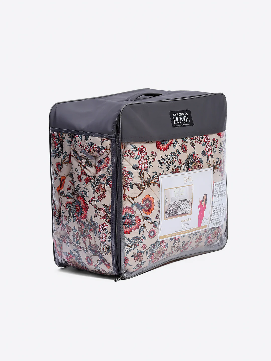 Printed Double Bed 3 Ply Comforter for AC Room - (Marvella) - Image 11