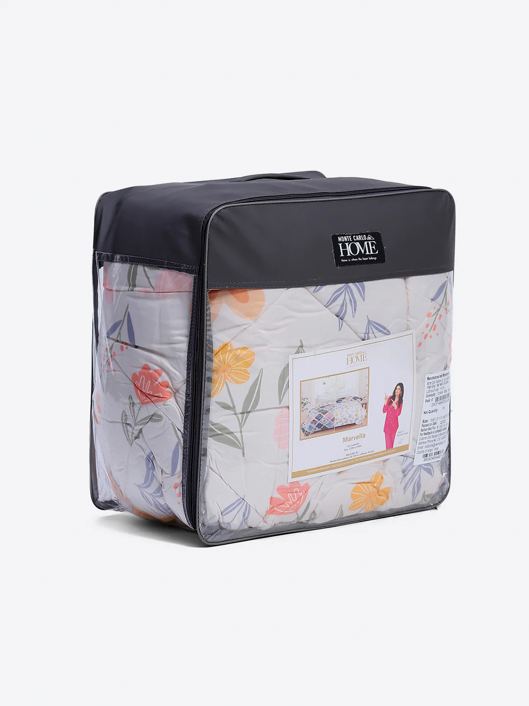 Printed Double Bed 3 Ply Comforter for AC Room - (Marvella) - Image 11