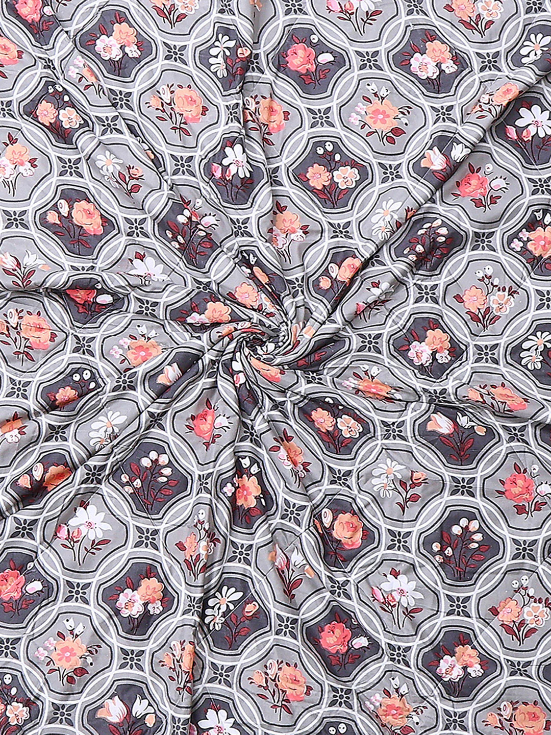 Printed Double Bed 3 Ply Comforter for AC Room - (Sanskriti) - Image 6