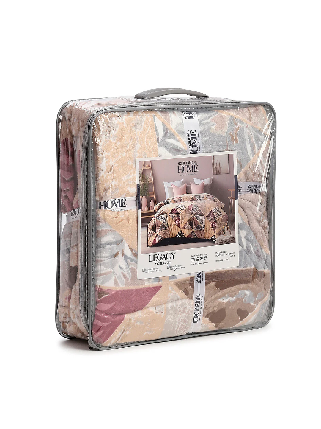 Printed Double Bed 300 GSM Blanket for AC Room - (Legacy) - Image 8