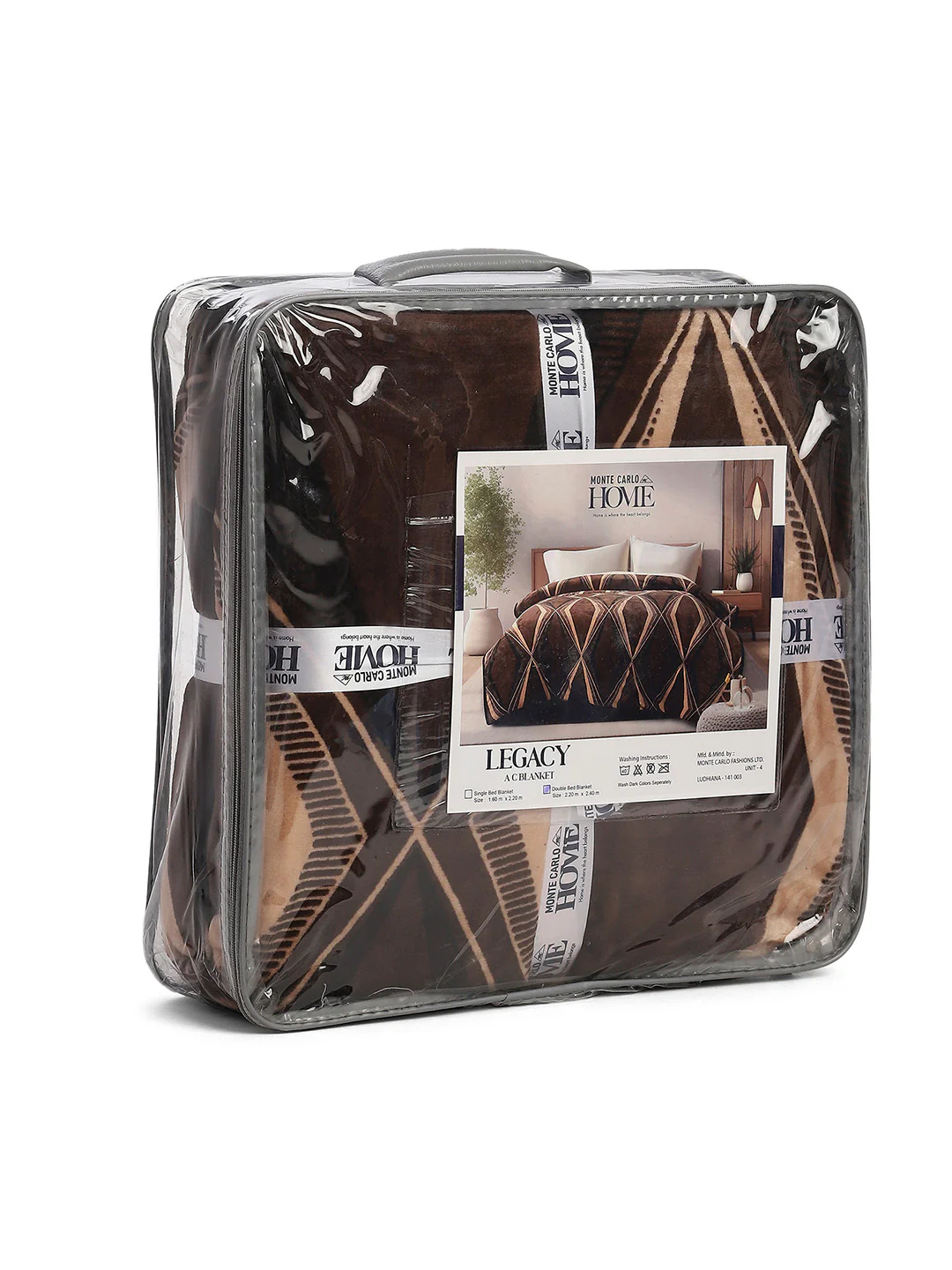 Printed Double Bed 300 GSM Blanket for AC Room - (Legacy) - Image 8