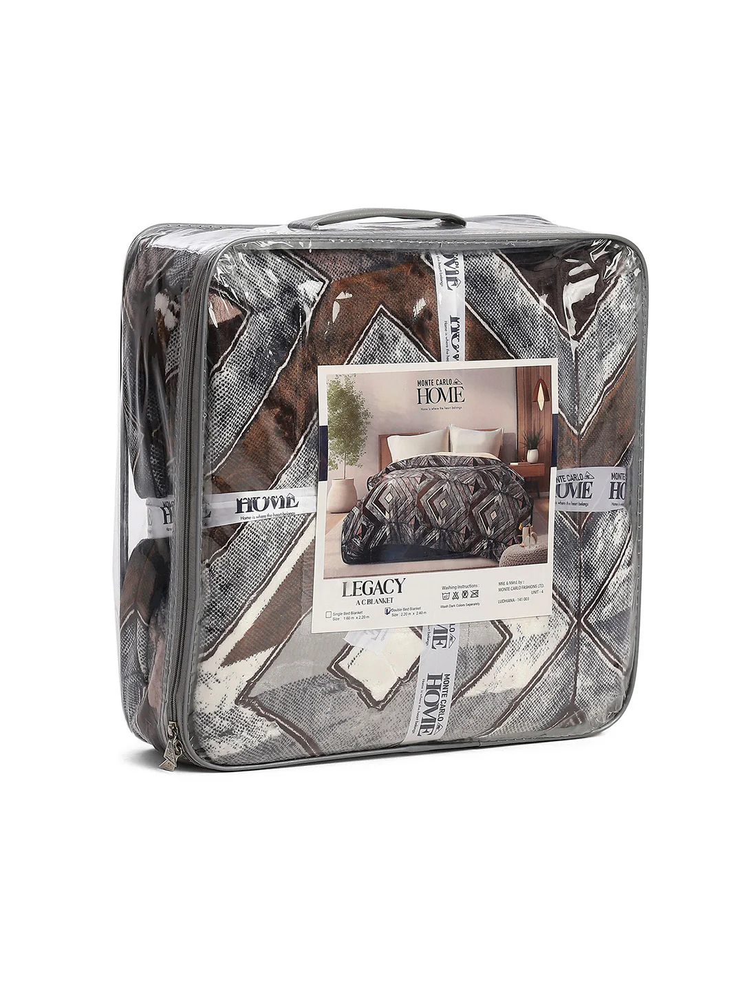 Printed Double Bed 300 GSM Blanket for AC Room - (Legacy) - Image 8