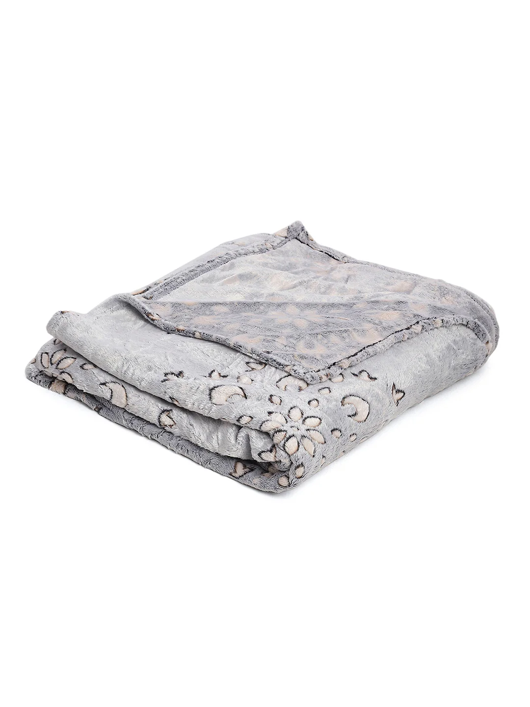 Printed Double Bed 300 GSM Blanket for AC Room - (Matrix) - Image 7