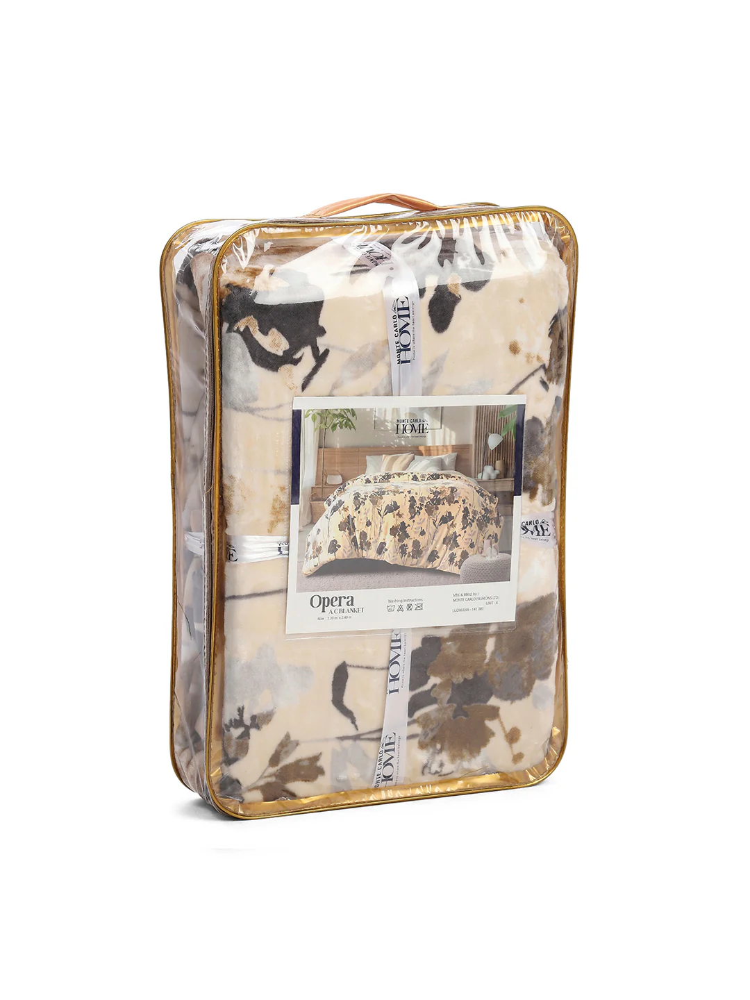 Printed Double Bed 354 GSM Blanket for AC Room - (Opera) - Image 8