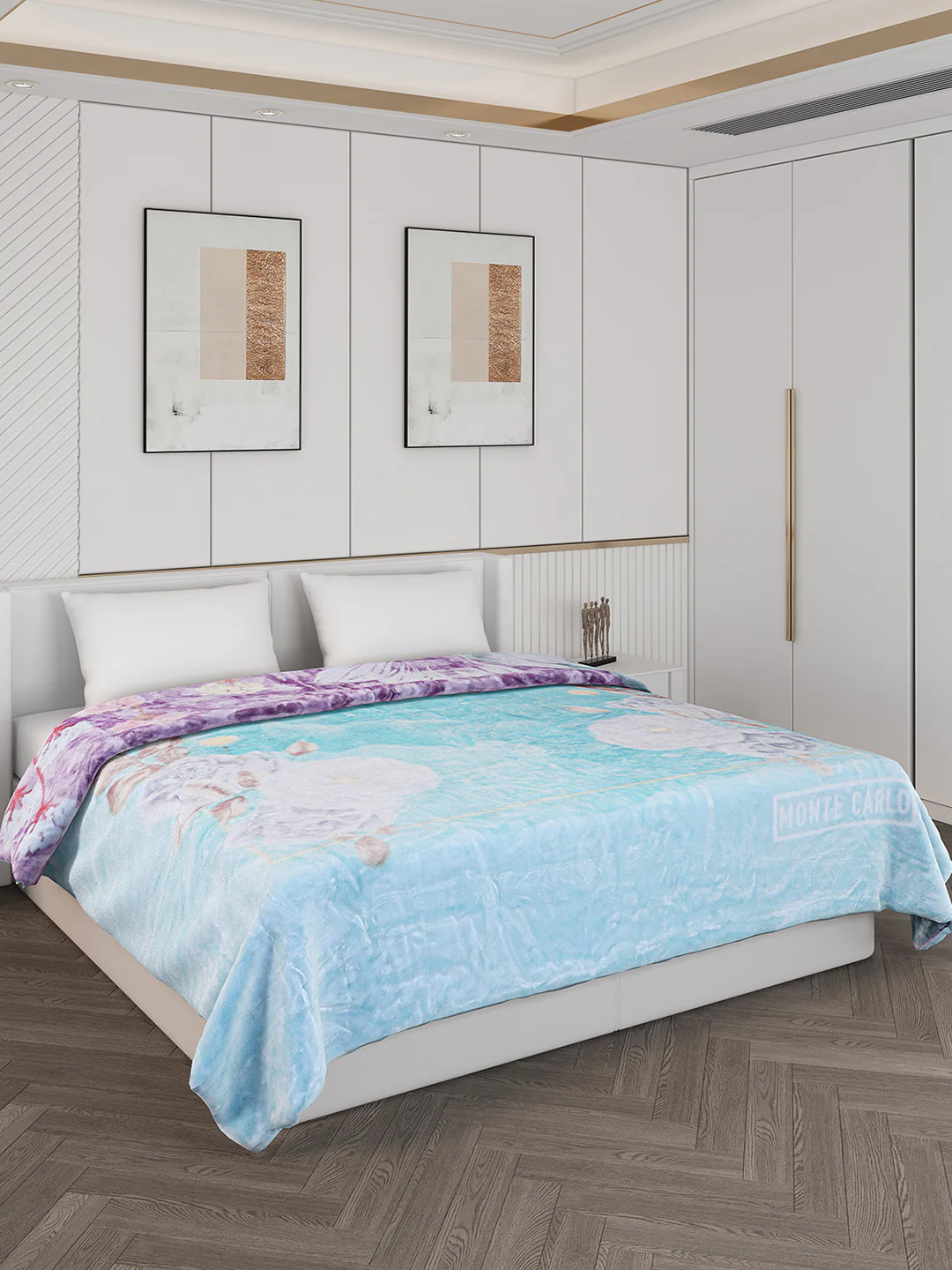 Printed Double Bed 550 GSM Blanket for Mild Winter -2 Ply (Weight 3 kg) - Image 5