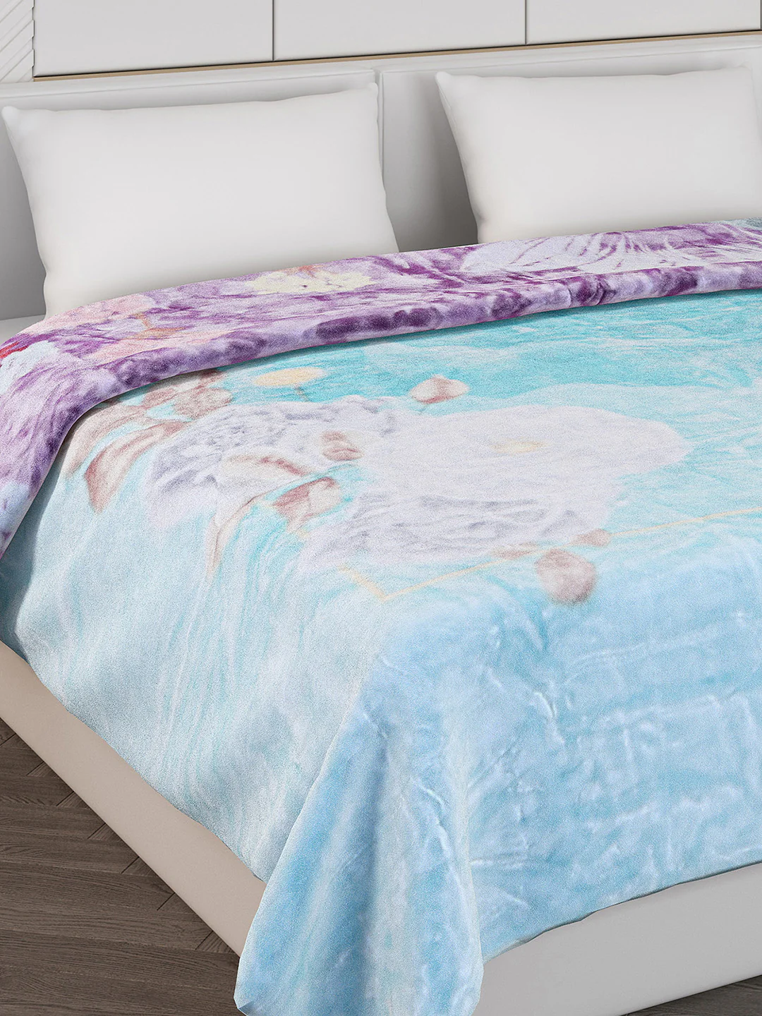 Printed Double Bed 550 GSM Blanket for Mild Winter -2 Ply (Weight 3 kg) - Image 6