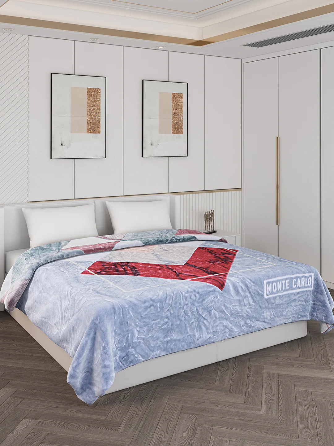 Printed Double Bed 550 GSM Blanket for Mild Winter -2 Ply (Weight 3 kg) - Image 5