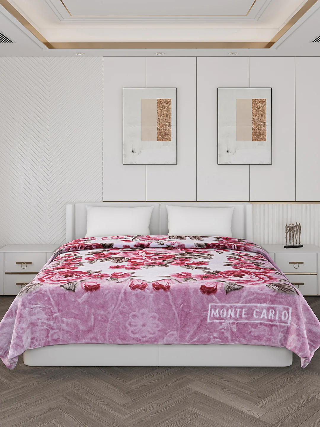 Printed Double Bed 757 GSM Blanket Alexander 2 Ply (Weight 4 kg) - Image 4