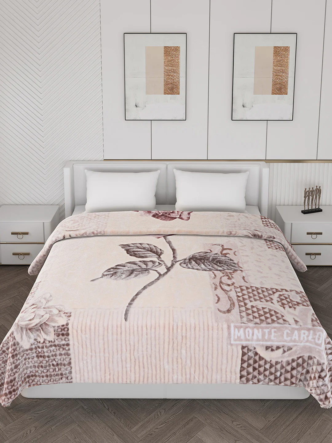 Printed Double Bed 757 GSM Blanket Alexander 2 Ply (Weight 4 kg) - Image 3