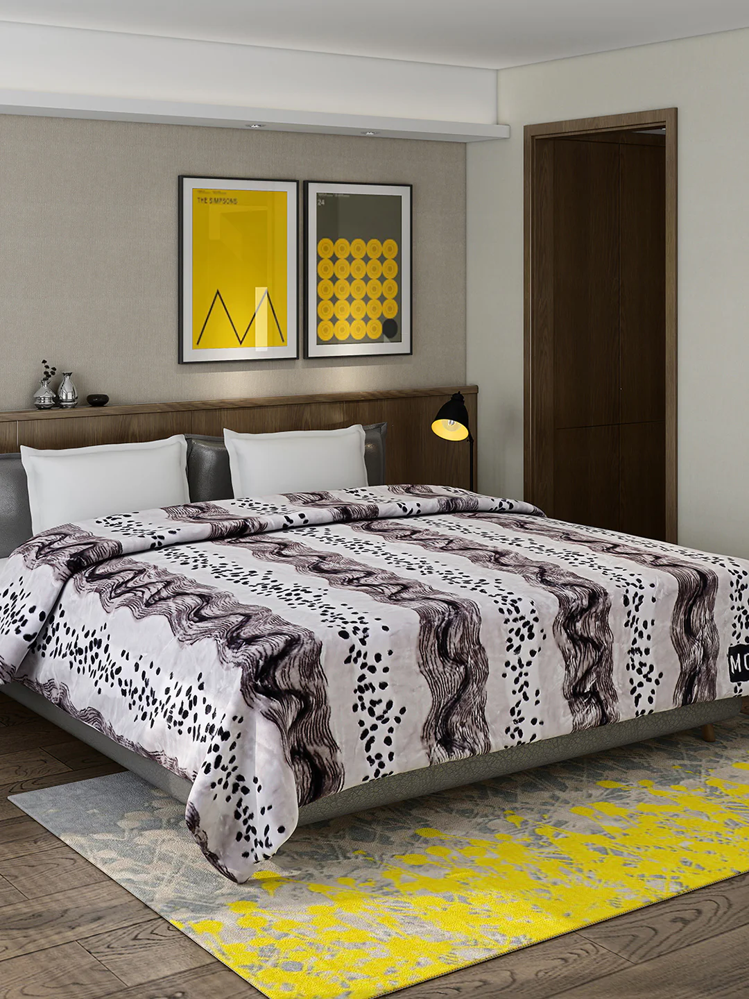 Printed Double Bed 757 GSM Blanket Pride 2 Ply (Weight 4 kg) - Image 2