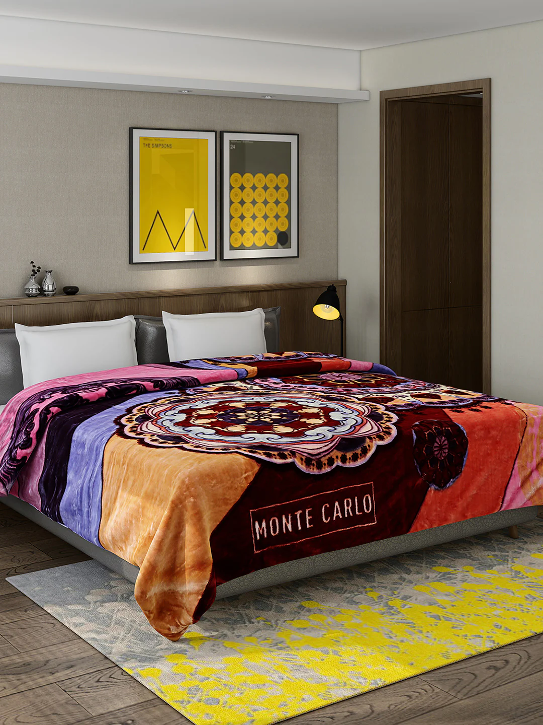 Printed Double Bed 757 GSM Blanket Pride 2 Ply (Weight 4 kg) - Image 2